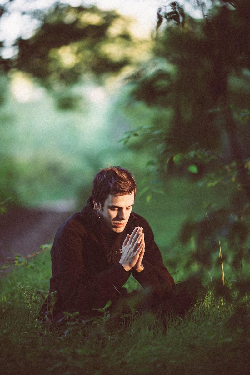 Man Meditating